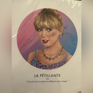 Taylor Swift original art print